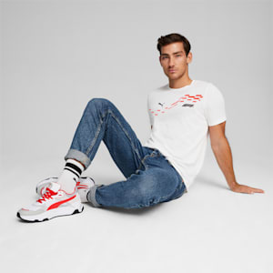 F1 Motorsport Graphic Men's T-shirt, PUMA White, extralarge-IND