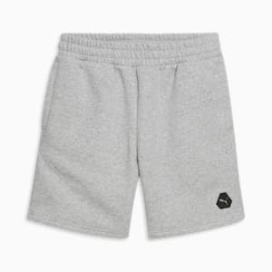 RUDAGON Men's Sweatshorts, Light Gray Heather, extralarge