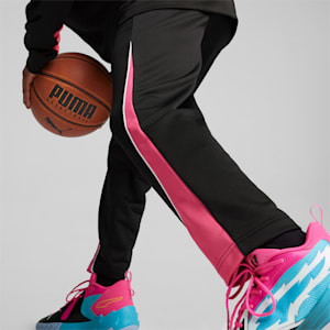 Pants para hombre Scoot x Northern Lights T-73, PUMA Black-Glowing Pink, extralarge