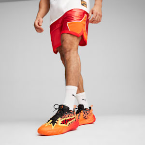 PUMA HOOPS x CHEETOS Men's Shorts, For All Time Red-Rickie Orange, extralarge-IND