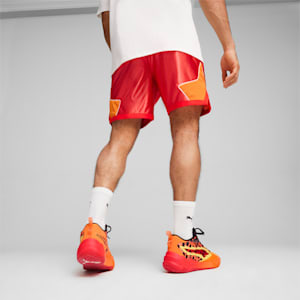 PUMA HOOPS x CHEETOS Men's Shorts, For All Time Red-Rickie Orange, extralarge-IND