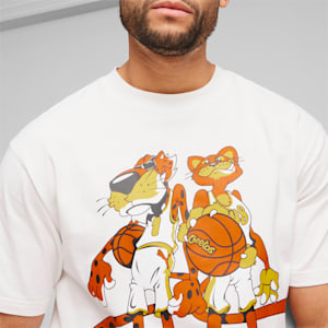 PUMA HOOPS x CHEETOS® Men's Tee I, PUMA White, extralarge