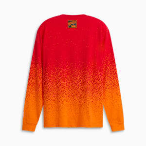 PUMA HOOPS x CHEETOS® Men's Long Sleeve Tee, For All Time Red-Rickie Orange, extralarge