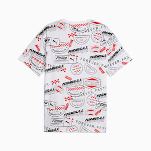 F1® Men's Relaxed Fit Statement Tee, PUMA White, extralarge-IND