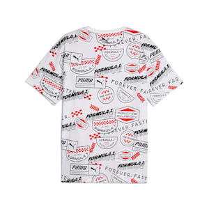 メンズ F1 ステートメント AOP 半袖 Tシャツ, PUMA White, extralarge-JPN