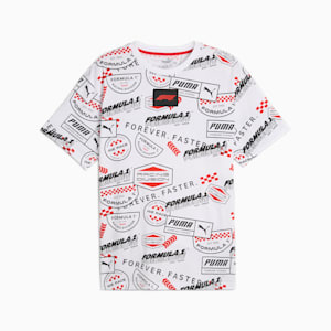 F1® Men's Relaxed Fit Statement Tee, PUMA White, extralarge-IND