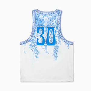 Camiseta de baloncesto para mujer STEWIE x CITY OF LOVE, PUMA White-AOP, extralarge