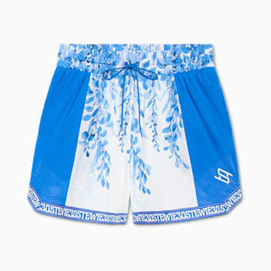 Shorts de baloncesto para mujer STEWIE x CITY OF LOVE, PUMA Team Royal-AOP, extralarge