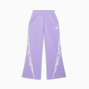 Pants de baloncesto para mujer STEWIE x CITY OF LOVE, Lavender Alert, extralarge