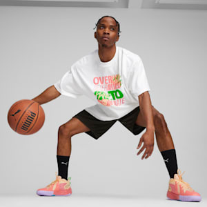 The Future Is Scoot Men's Basketball Tee, Cheap Jmksport Jordan Outlet producto White, extralarge