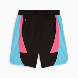 Scoot x Northern Lights Men's Shorts, PUMA Black-Bright Aqua-Glowing Pink, extralarge