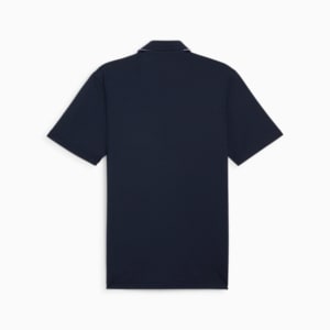 メンズ ゴルフ PUMA x ARNOLD PALMER フローラル トリム 半袖 ポロシャツ, Deep Navy, extralarge-JPN