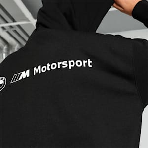 BMW M Motorsport Women's Relaxed Fit Hoodie, PUMA Black, extralarge-IND
