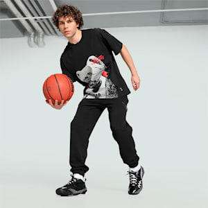 Melo Alwayz On Men's Basketball Sweatpants, PUMA Black, extralarge-IND