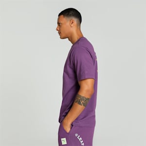 PUMA x HARRDY SANDHU Men's Relaxed Fit T-shirt, Crushed Berry, extralarge-IND