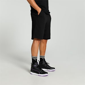 PUMA x HARRDY SANDHU Men's Relaxed Fit Shorts, PUMA Black, extralarge-IND