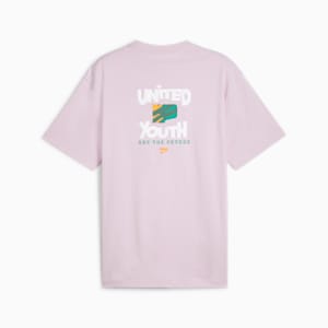メンズ ダウンタウン グラフィック 半袖 Tシャツ, Grape Mist, extralarge-JPN