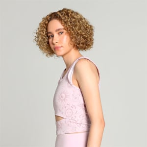 Classics Women's Elevated Slim Fit Sleeveless Top, Grape Mist, extralarge-IND