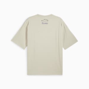 Camiseta para hombre Porsche Legacy Statement Logo, Desert Dust, extralarge