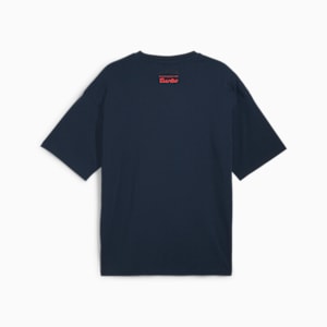 Camiseta para hombre Porsche Legacy Statement Logo, Club Navy, extralarge