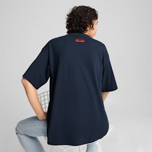 T-shirt Porsche Legacy Statement Logo Homme, Club Navy, extralarge