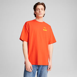 Porsche Legacy Turbo Men's Graphic Tee, Redmazing, extralarge