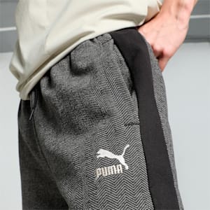 T7 Men's Relaxed Fit Track Pants, PUMA Black-Alpine Snow, extralarge-IND