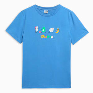 Classics Graphic Youth Tee, Blue Mist, extralarge-IND