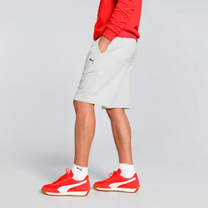 F1 Men's Motorsport Sweat Shorts, Ash Gray, extralarge-IND