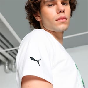 F1® Logo Graphic Men's Motorsport Tee, PUMA White, extralarge-IND