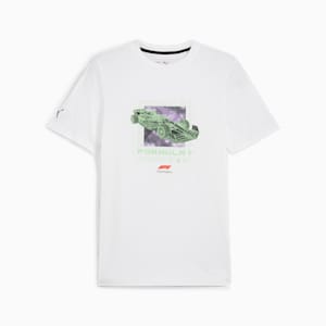 Playera estampada para hombre F1® Logo, PUMA White, extralarge