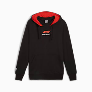 Chandail à capuchon graphique F1® Homme, PUMA Black, extralarge