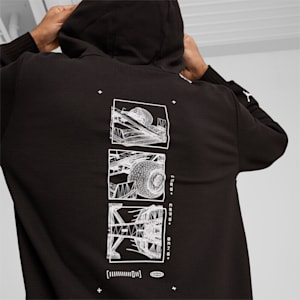 Sudadera estampada con capucha para hombre F1®, PUMA Black, extralarge