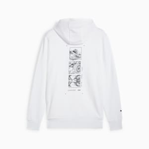 Chandail à capuchon graphique F1® Homme, PUMA White, extralarge