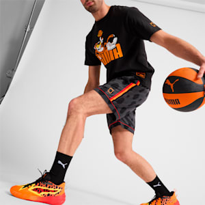 PUMA HOOPS x CHEETOS® Men's Mesh Basketball Shorts, PUMA Black, extralarge
