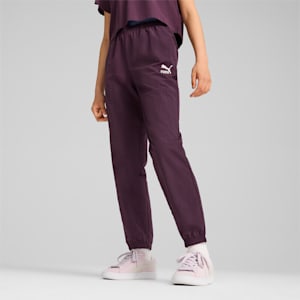 CLASSICS Big Kids' Relaxed Pants, Midnight Plum, extralarge