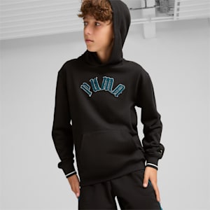 CLASSICS PLAY LOUD Big Kids' Hoodie, PUMA Black, extralarge