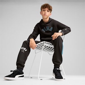 CLASSICS PLAY LOUD Big Kids' Hoodie, PUMA Black, extralarge