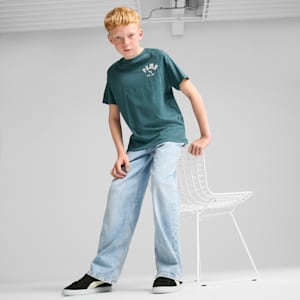 Playera adolescentes CLASSICS PLAY LOUD, Cold Green, extralarge