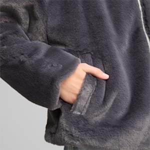 Women's Soft Fleece Jacket, Galactic Gray, extralarge