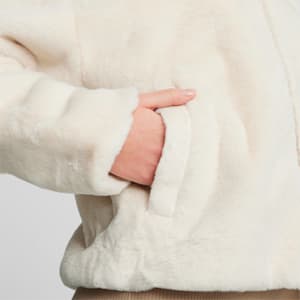Women's Soft Fleece Jacket, Alpine Snow, extralarge