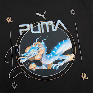 ユニセックス PUMA x SORAYAMA グラフィック 長袖 Tシャツ, PUMA Black, extralarge-JPN