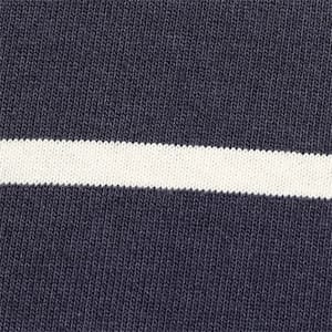 MMQ Striped Men's Relaxed Fit Tee, New Navy, extralarge-IND