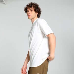 MMQ Graphic Men's Relaxed Fit Tee, PUMA White, extralarge-IND