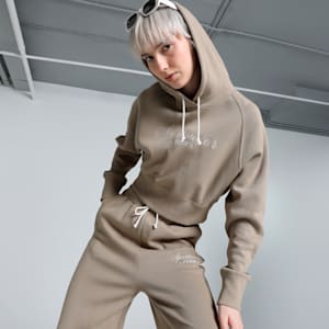 CLASSICS Women's Relaxed Fit Hoodie, Oak Branch, extralarge-IND