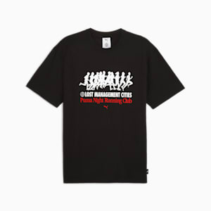 Playera Hombre PUMA x LMC, PUMA Black, extralarge