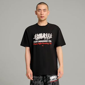 Playera Hombre PUMA x LMC, PUMA Black, extralarge