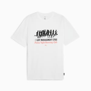 メンズ PUMA x LMC グラフィック 半袖 Tシャツ, PUMA White, extralarge-JPN