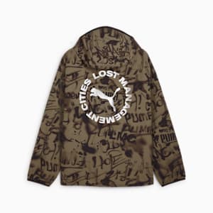 PUMA x LMC All-Over Print Jacket Men, Wild Willow, extralarge