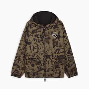 PUMA x LMC All-Over Print Jacket Men, Wild Willow, extralarge